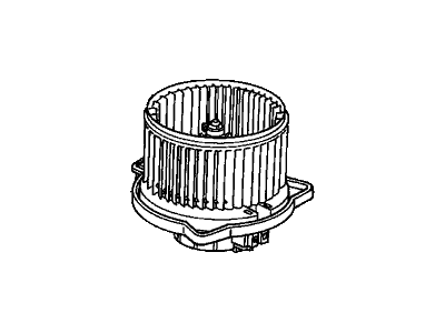 Honda 79310-S84-A01 Motor Assembly, Fan