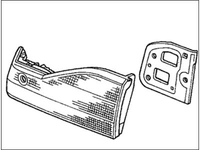 Honda 34156-S84-A11 Lamp Unit, L. Lid