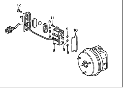 Honda 36520-P8C-A01 Actuator Assembly