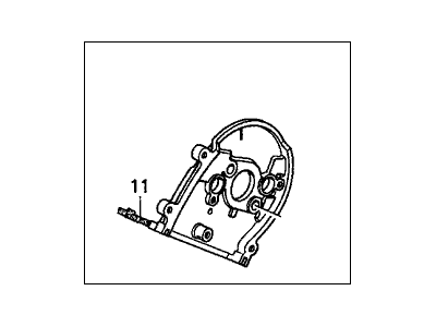 2003 Honda Pilot Timing Cover - 11860-P8A-A00