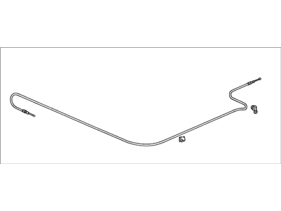 Honda 74130-S84-A01 Wire Assembly, Hood