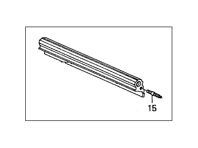 Honda 16610-P8C-A20 Pipe, Front Fuel