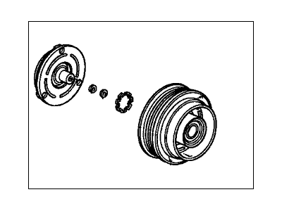 1999 Honda Accord A/C Clutch - 38900-P8A-A01