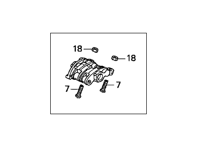 1999 Honda Accord Rocker Arm - 14620-P0A-000