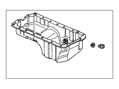 Honda 11200-PAA-A00 Pan, Oil