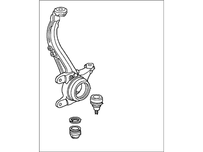 Honda 51210-S4K-A00 Knuckle, Right Front