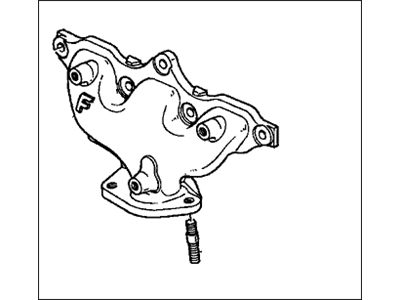 1999 Honda Accord Exhaust Manifold - 18000-P8A-A01