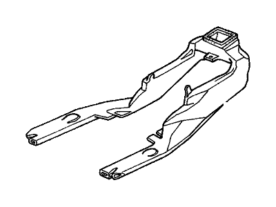 Honda 83331-S84-A00 Duct, RR. Heater