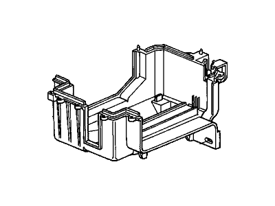 Honda 80202-S84-A00 Case, Evaporator (Lower)