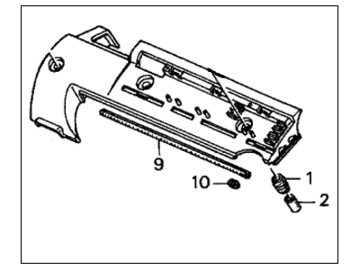 Honda 17122-P8A-A01 Cover B, In. Manifold