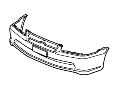 Honda 04711-S84-A90ZZ Face, Front Bumper (Dot)