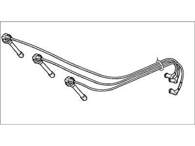 Honda 32706-P8A-A01 Wire, Resistance (No.6)