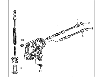 Honda 27200-P7X-A50 Body Assy., Regulator