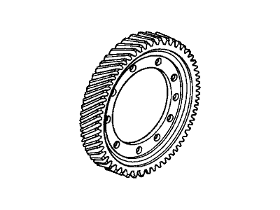 Honda 41233-P6H-900 Gear, Final Driven