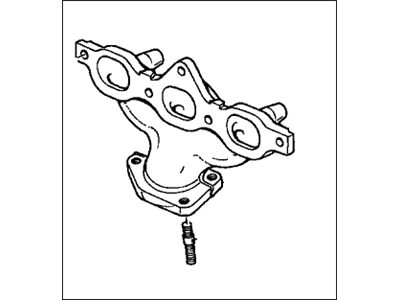 1999 Honda Accord Exhaust Manifold - 18010-P8A-A01