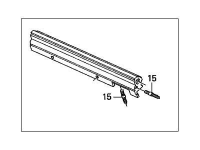 Honda 16620-P8C-A20 Pipe, Rear Fuel