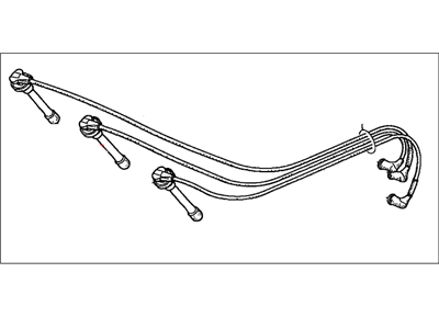 1998 Honda Accord Spark Plug Wire - 32705-P8A-A01