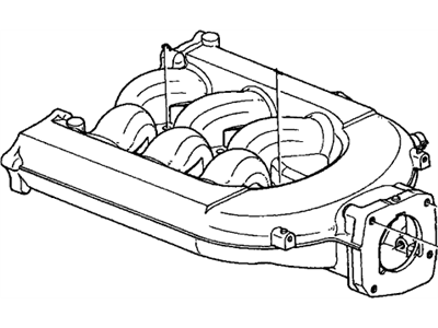 Honda 17100-P8A-A01 Manifold, Intake