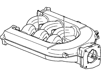 Honda 17100-P8A-A10 Manifold, Intake