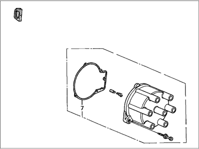 Honda 30102-P8A-A01 Cap Assembly