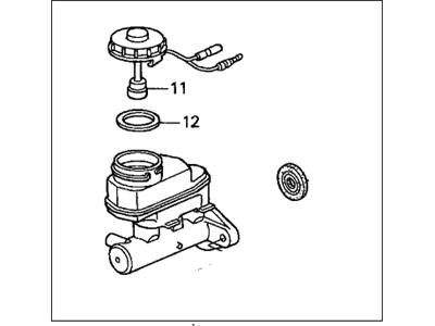 Honda 46100-S0K-A03 Master Cylinder