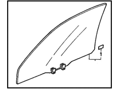 2002 Honda Accord Auto Glass - 73350-S84-L51