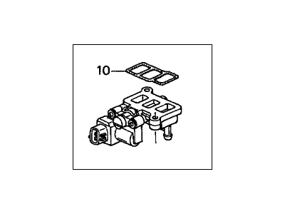 Honda 16022-P8A-A03 Valve Set, Rotary Air Control