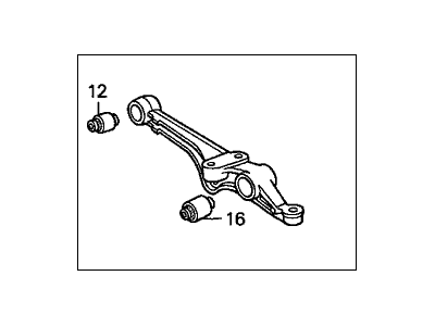 1998 Honda Accord Control Arm - 51365-S84-A00