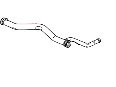 Honda 19505-P8A-A00 Pipe, Connecting