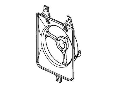 Honda 38615-PAA-A00 Shroud, Air Conditioner