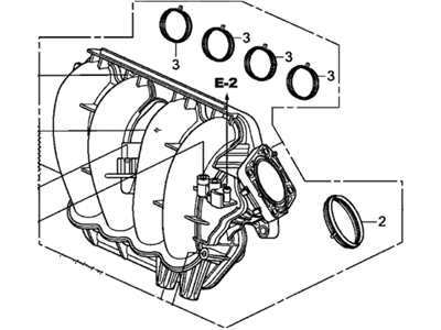 Honda 17100-R40-A00