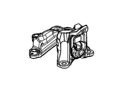 Honda 50850-TR6-A81 Mounting, Transmission (Automatic)