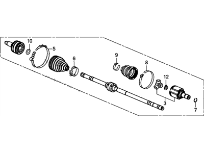 Honda 44305-TR0-A03