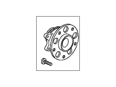 Honda 42200-TR3-901 Bearing Assembly, Rear Hub Unit