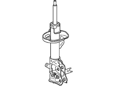 Honda 51611-TR7-B02 Shock Absorber Unit, Right Front