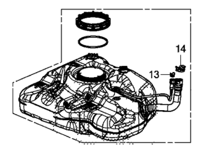 Honda 17044-TR0-A11