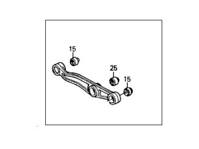 Honda 52350-SH3-A12 Arm, Right Rear (Lower)