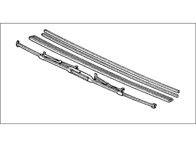 Honda 76630-SF1-A01 Blade, Windshield Wiper (475MM) (Passenger Side)