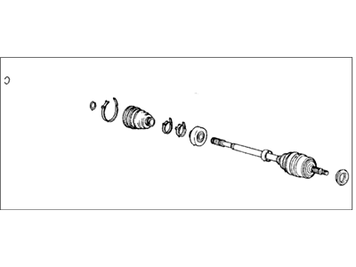 Honda 44010-SH9-J01 Driveshaft Set, Passenger Side