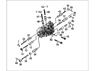 Honda Civic Valve Body - 27700-P48-840