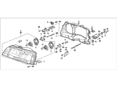 Honda 33100-SH3-A04