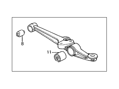 1990 Honda CRX Control Arm - 51355-SH3-020