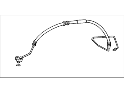 1991 Honda Civic Power Steering Hose - 53713-SH3-A54