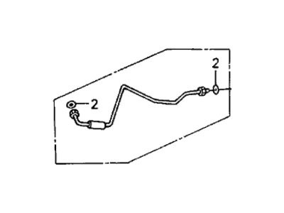 Honda 80331-SH3-A12 Pipe, Condenser (Parker)