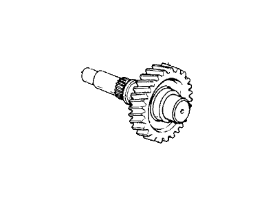 Honda 23731-PH8-900 Shaft, Super Low Gear (2)