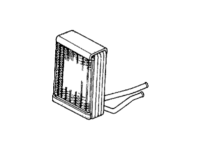 1991 Honda Civic Heater Core - 79110-SH3-A01