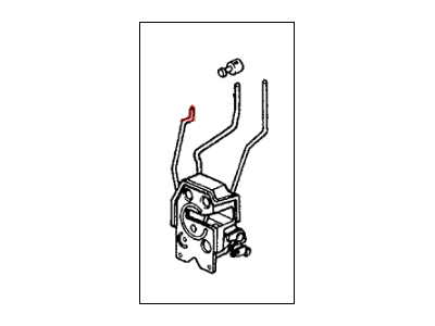 1989 Honda Civic Door Latch Assembly - 72150-SH5-G03