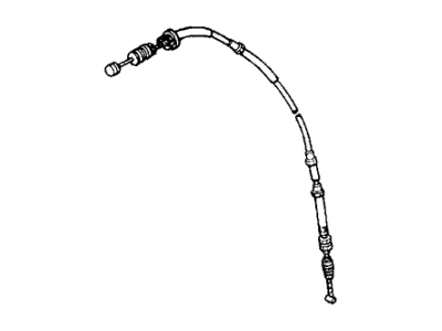 Honda CRX Accelerator Cable - 17910-SH3-A31