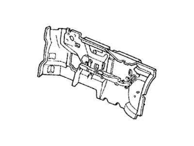 Honda 83101-SH5-A10 Insulator, Dashboard (Lower)