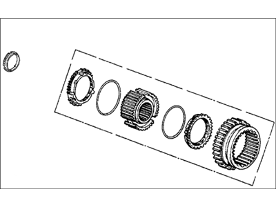 Honda 23521-PH8-315 Sleeve Set, Synchronizer (1-2)